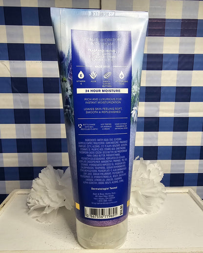 New Bath and Body Works Denim and Daisies Ultimate Hydration Body Cream with Shea Butter and Hyaluronic Acid 8 fl oz