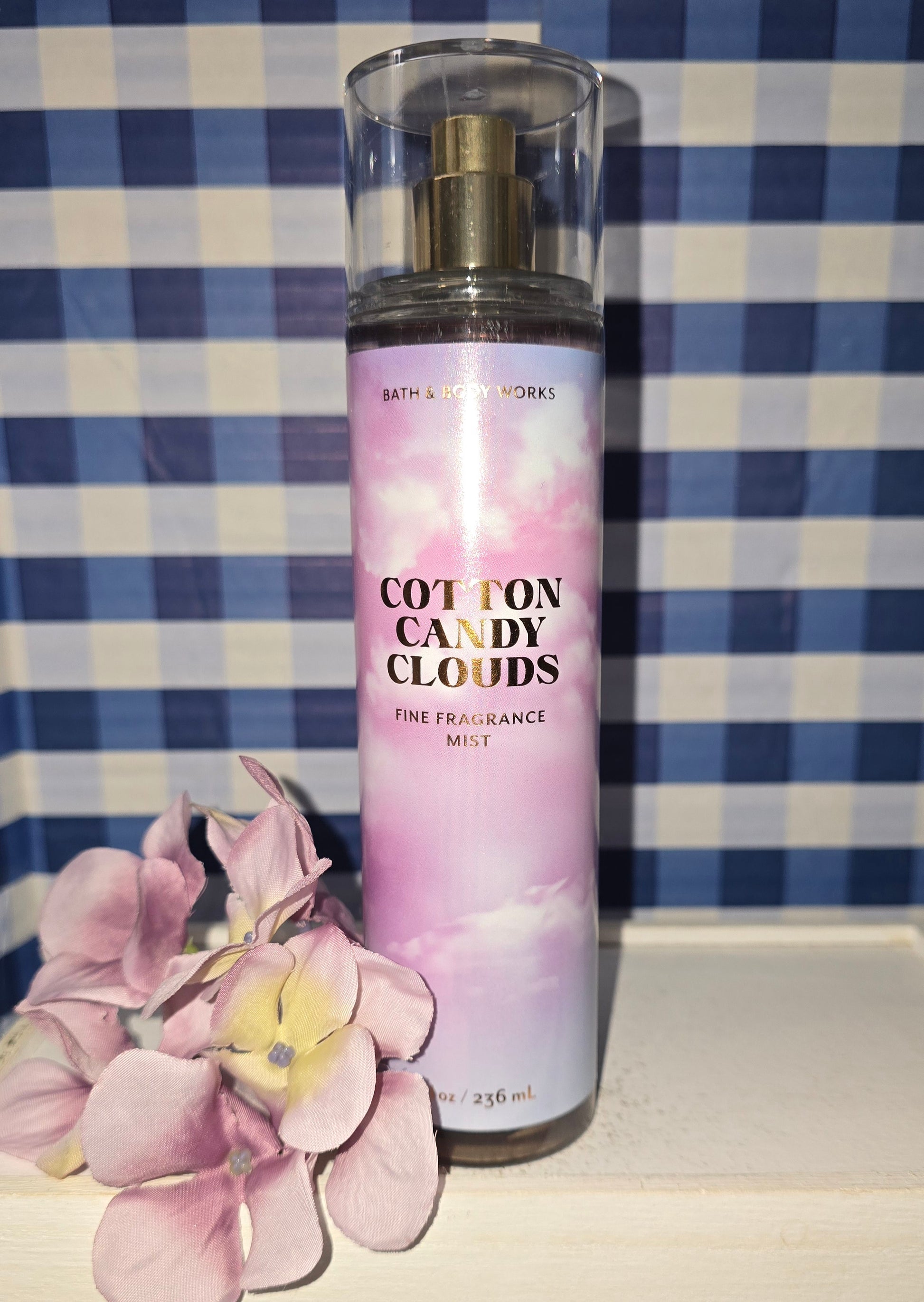 New Bath and Body Works Cotton Candy Clouds Fine Fragrance Mist 8 fl oz