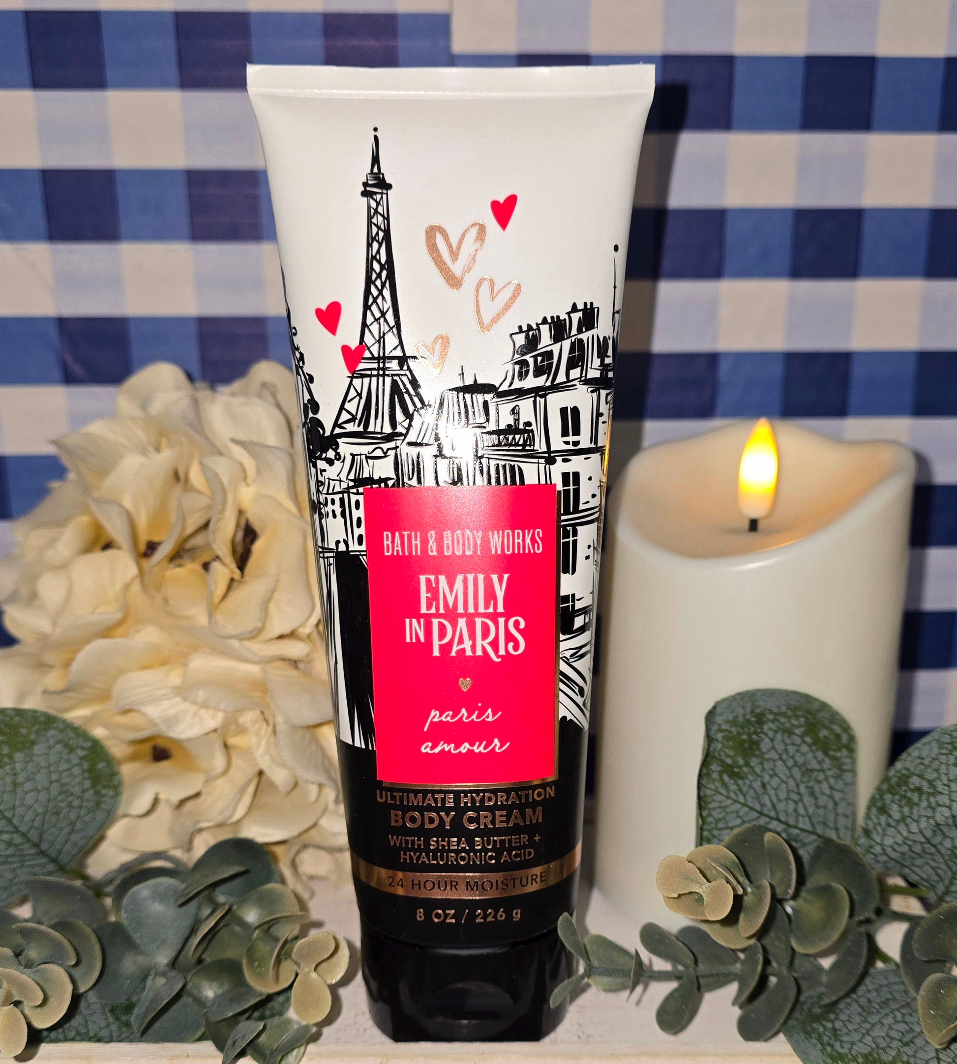 New Bath and Body Works Emily in Paris -Paris Amour- Ultimate Hydration Body Cream 8 fl oz.