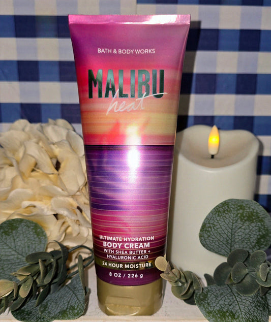 New Bath & Body Works Malibu Heat Ultimate Hydration Body Cream 8 fl oz