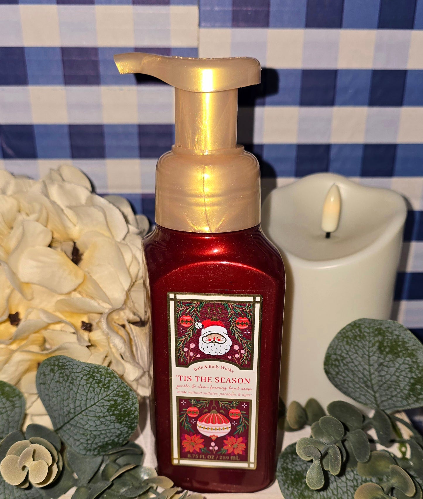 New Bath and Body Works Tis The Season Gentle and Clean Foaming Hand Soap