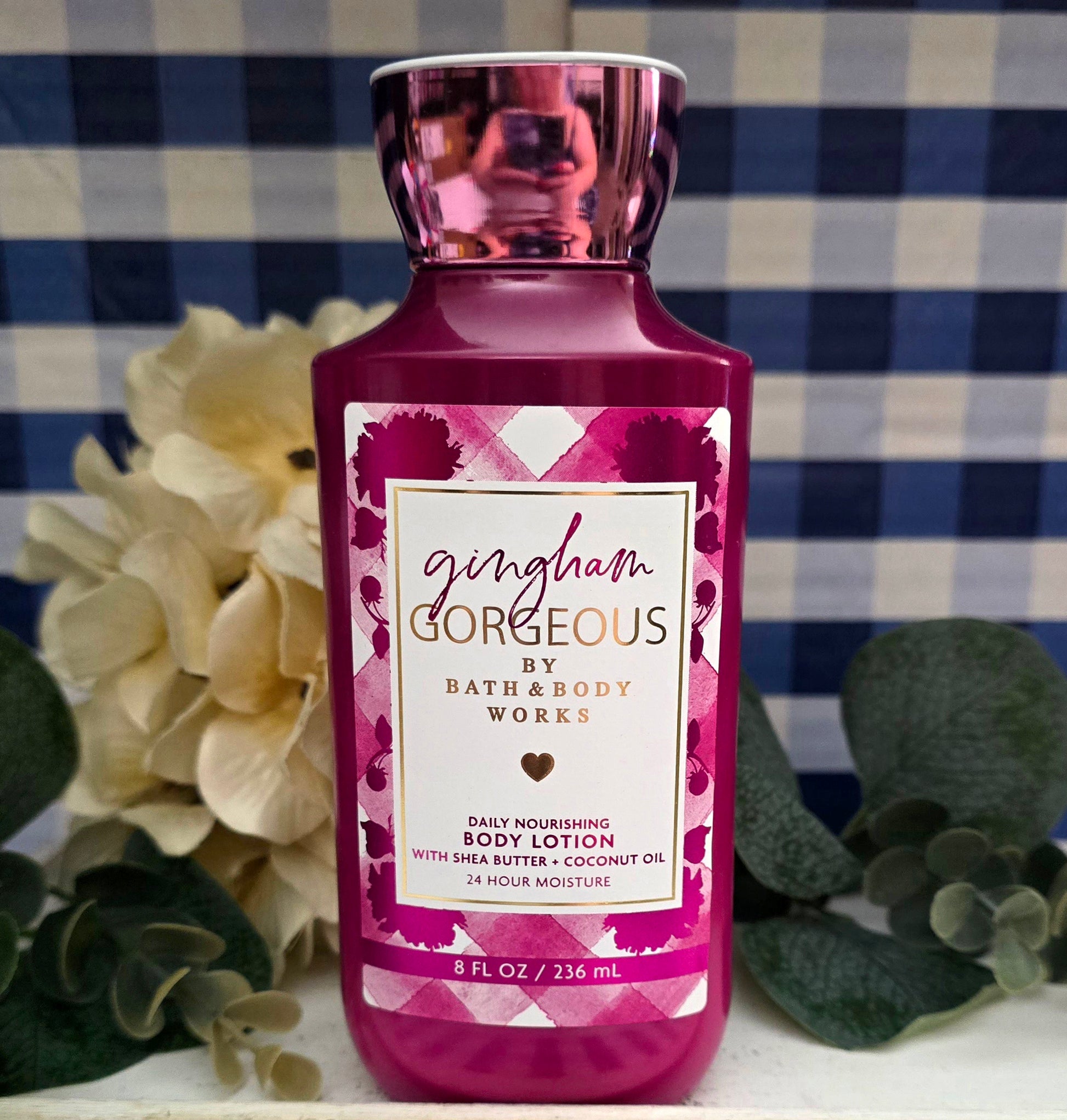 Bath and Body Works ~Gingham Gorgeous~ Daily Nourishing Body Lotion 8 fl oz.