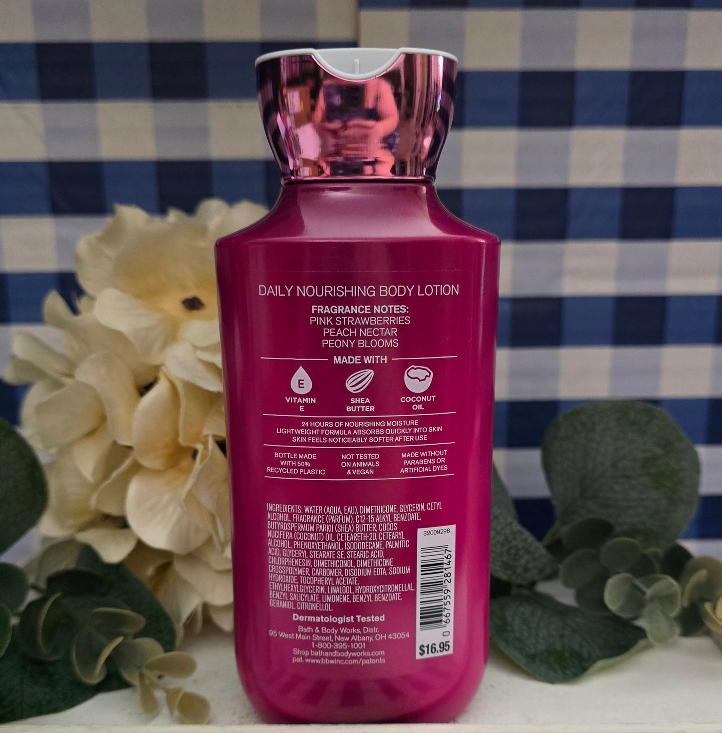 Bath and Body Works ~Gingham Gorgeous~ Daily Nourishing Body Lotion 8 fl oz.