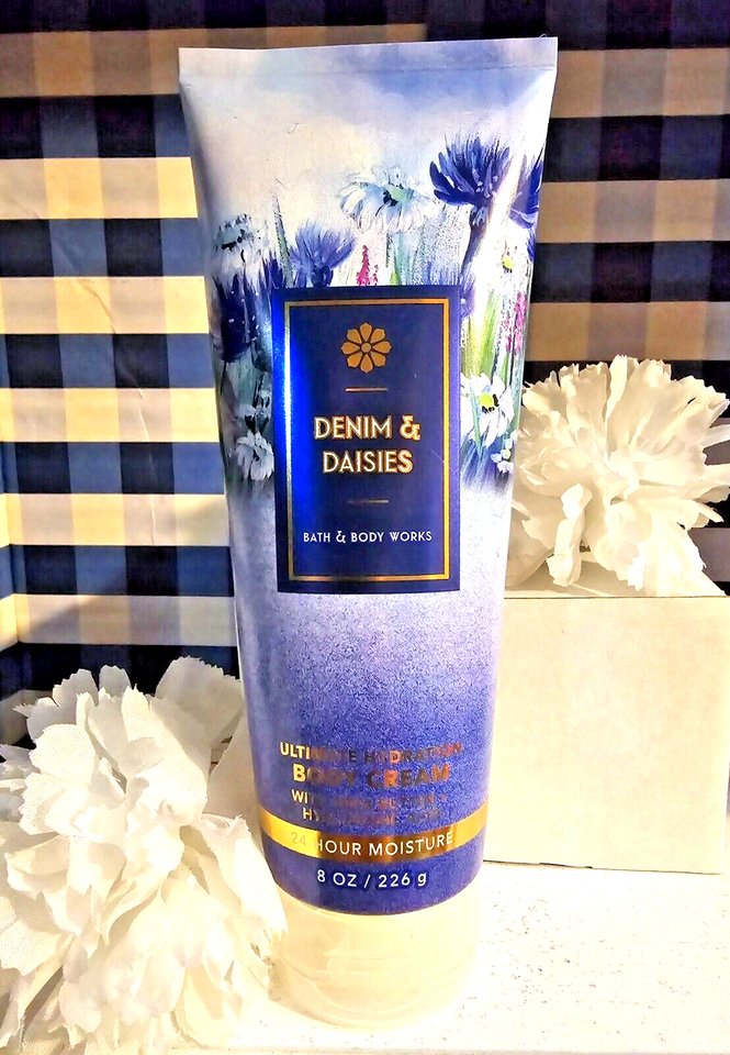 Bath and Body Works Denim and Daisies Ultimate Hydration Body Cream 8 fl oz